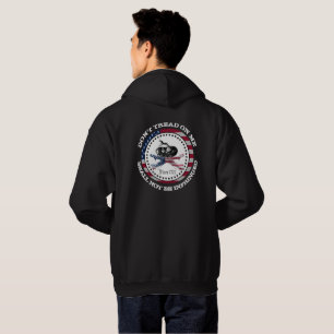 Ne marchez pas sur moi le sweat - shirt à capuche