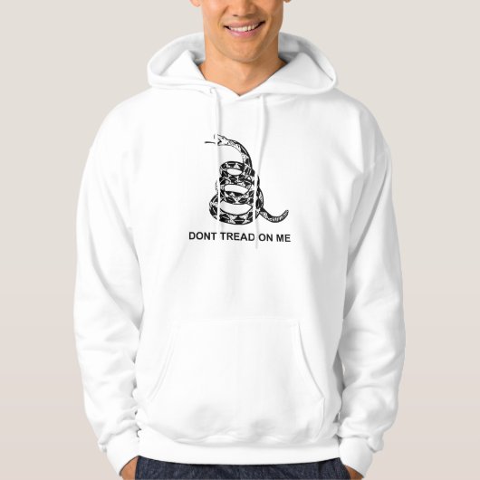 Ne marchez pas sur moi les sweat - shirts à (Devant)