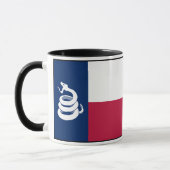 "Ne marchez pas tasse sur Texas" (Gauche)