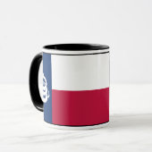 "Ne marchez pas tasse sur Texas" (Devant gauche)