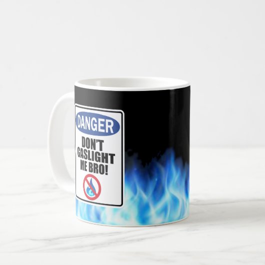 "Ne m'asperge pas Bro !" Mug (Devant gauche)