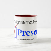 Ne me blâmez pas, j'a voté le présent - tasse de (Centre)