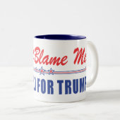 ne me blâmez pas la 1ère mug (Devant droit)