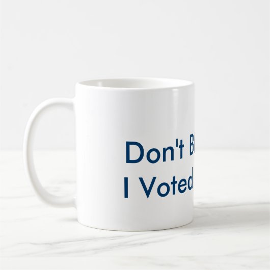 Ne me blâmez pas tasse ! (Gauche)