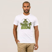 Ne me branchez pas sur table d'écoute T-shirt (Devant entier)