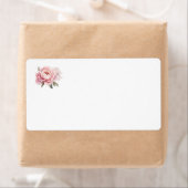 Ne me faites pas Blush Étiquettes d'expédition (En situation)