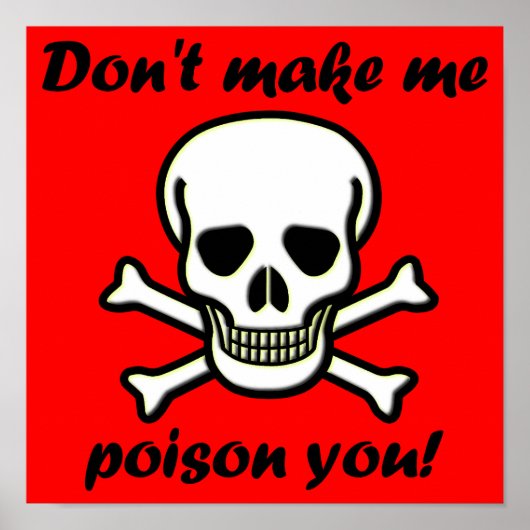 Ne me faites pas Poison Vous Drôle Poster (Devant)