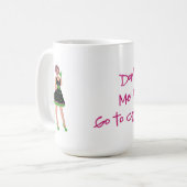 Ne me forcez pas à aller à la confession café Mug (Devant gauche)