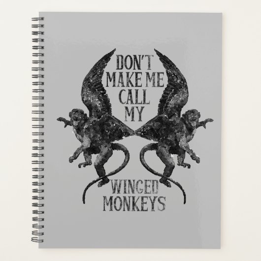 Ne me forcez pas à appeler mes singes ailés™ (Devant)