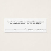 Ne me gardez pas une carte secrète de référence cl (Dos)