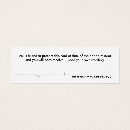 Ne me gardez pas une carte secrète de référence cl (Dos)