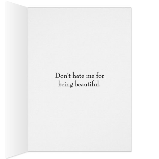 Ne me hais pas parce que je suis belle (Intérieur (Droit))