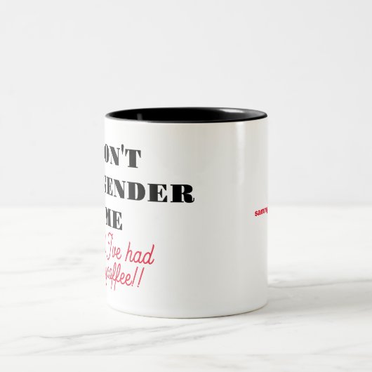 Ne me méprenez pas... Café Mug (Centre)