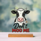 Ne me moo pas drôle vache gravure vintage (Neutre)