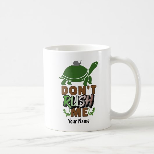 Ne me précipitez pas - DRHME01 - Mug (Droite)
