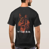 Ne me regarde pas | T-shirt Wolf Vibes (Dos)