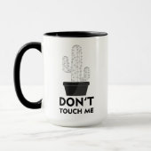 Ne me touchez pas - citations fortes mug (Gauche)