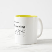 "Ne m'embête pas, je grandis", Plante Lover Mug (Devant droit)