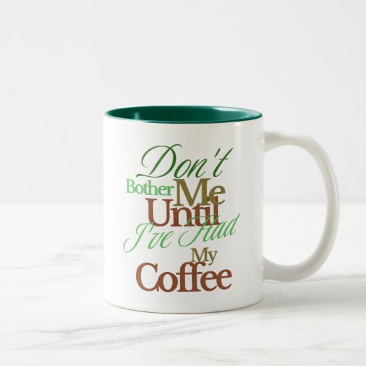 Ne m'embête pas Mug (Droit)