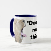 "Ne m'incitez pas à arrêter cette voiture !" Tasse (Devant gauche)