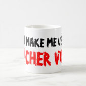 NE M'INCITEZ PAS À UTILISER MES tasses de café de (Centre)