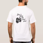 Ne m'incitez pas à vous tirer T-shirt (Dos)