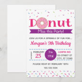 Ne Mlle Cette Fête, Invitation (Devant / Derrière)