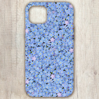 Ne m'oubliez pas Blue Floral iPhone / coque ipad