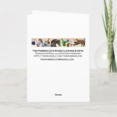 Ne m'oubliez pas Carte Fleurs de Jardin (Dos)