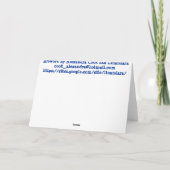 Ne m'oubliez pas carte "Style mendiant" (Dos)