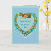 Ne m'oubliez pas Cartes Vintages (Fleur jaune)