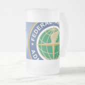 NE-naam Gepersonaliseerd - Gepersonaliseerd Matglas Bierpul (Voorkant rechts)