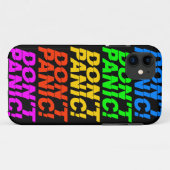 NE PANIQUE PAS ! coque iphone-Mate (Dos (Horizontal))