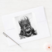 NE PANIQUE PAS ! Sticker carré (Enveloppe)