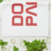 Ne paniquent pas la serviette de cuisine (Plié)