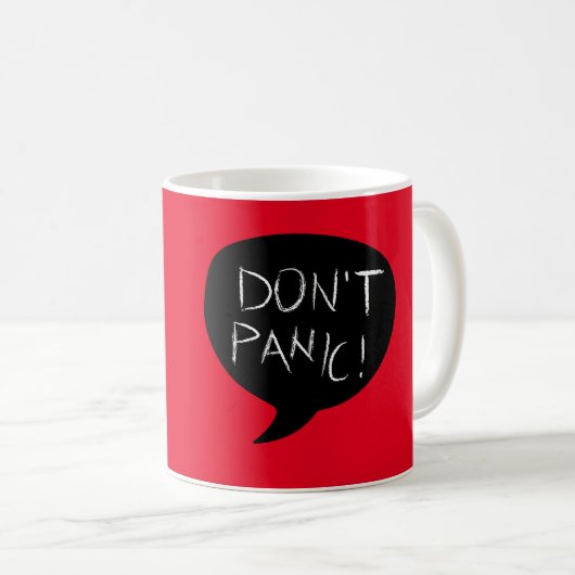 Ne paniquent pas la tasse (Devant droit)