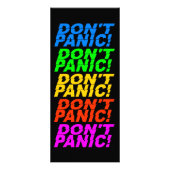 Ne paniquez pas ! carte rack (Devant)