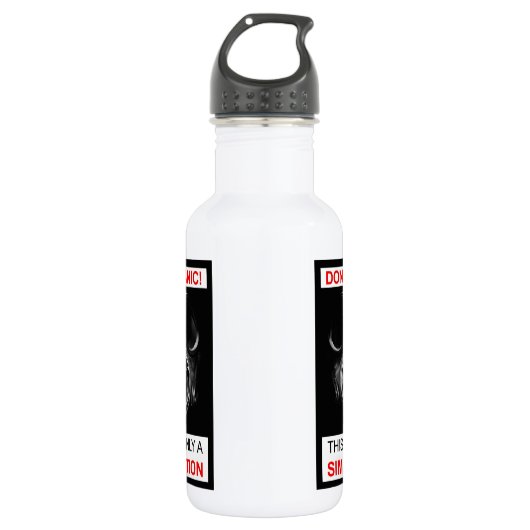 Ne paniquez pas ! C'est seulement une bouteille de (Devant)