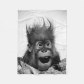 NE PANIQUEZ PAS Couverture en polaire (Devant)