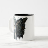 "Ne parlez aucune tasse de mal" et "de main (Devant gauche)