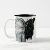 "Ne parlez aucune tasse de mal" et "de main (Gauche)