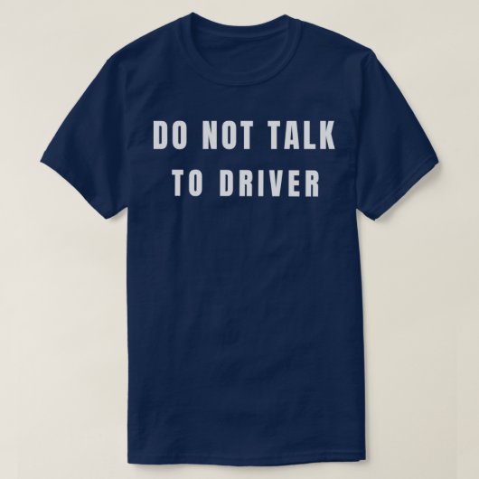 Ne parlez pas au pilote Classic TShirt (Design devant)