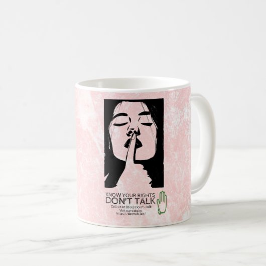 NE PARLEZ PAS DE MUG CLASSIQUE 02 (Devant droit)