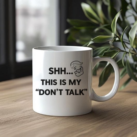 Ne parlez pas - Drôle Introvert Coffee Mug
