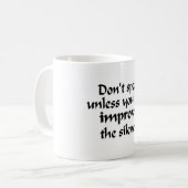 Ne parlez pas la tasse (Devant gauche)