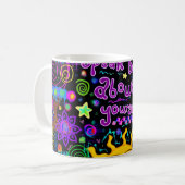 Ne parlez pas mal de vous-même | Mug d'affirmation (Devant gauche)