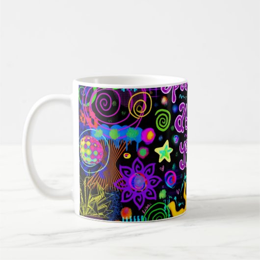 Ne parlez pas mal de vous-même | Mug d'affirmation (Gauche)