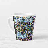 Ne pas acheter adopter Dachshund Latte Mug (Angle gauche)