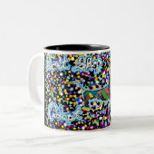 Ne pas acheter adopter Dachshund Mug à deux tons (Devant gauche)