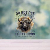Ne Pas Animer Les Vaches Fluffantes Bison Yellowst (Neutre)